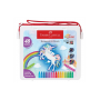 Bút Sáp Dầu Lục Giác, 48 Màu - Unicorn